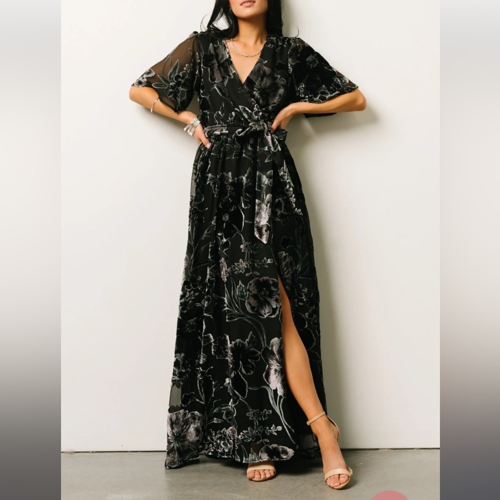 Baltic Born Uma Velvet Maxi Dress